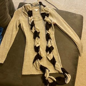 Sweater with matching scarf